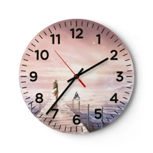 Vægur, Uret - I lyset af en drøm - 30x30 cm