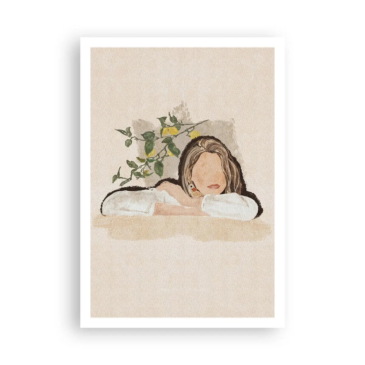 Plakat - Sydstaternes skønhed - 70x100 cm