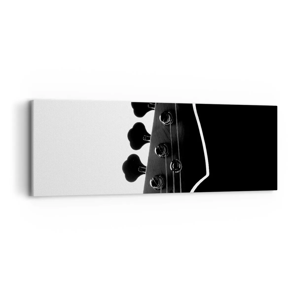 Lærredstryk - Billede på lærred - Stilhed i klipper - 90x30 cm