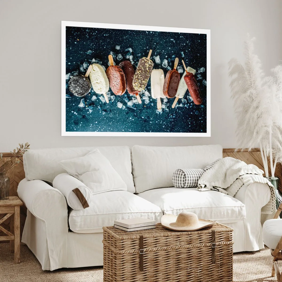 Plakat - En smag af varm sommer - 100x70 cm