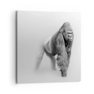 Lærredstryk - Billede på lærred - Selvsikker på sin styrke - 60x60 cm