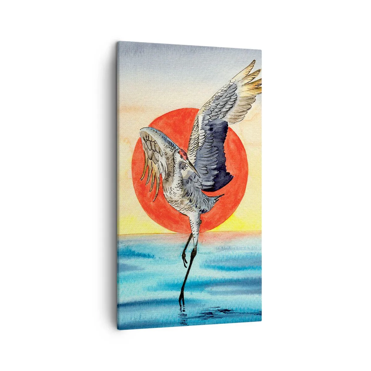 Lærredstryk - Billede på lærred - Tid til at gå tilbage - 45x80 cm