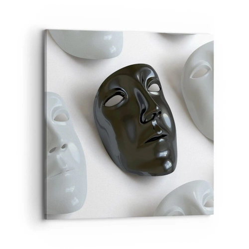 Lærredstryk - Billede på lærred - Hvordan skiller man sig ud? - 70x70 cm