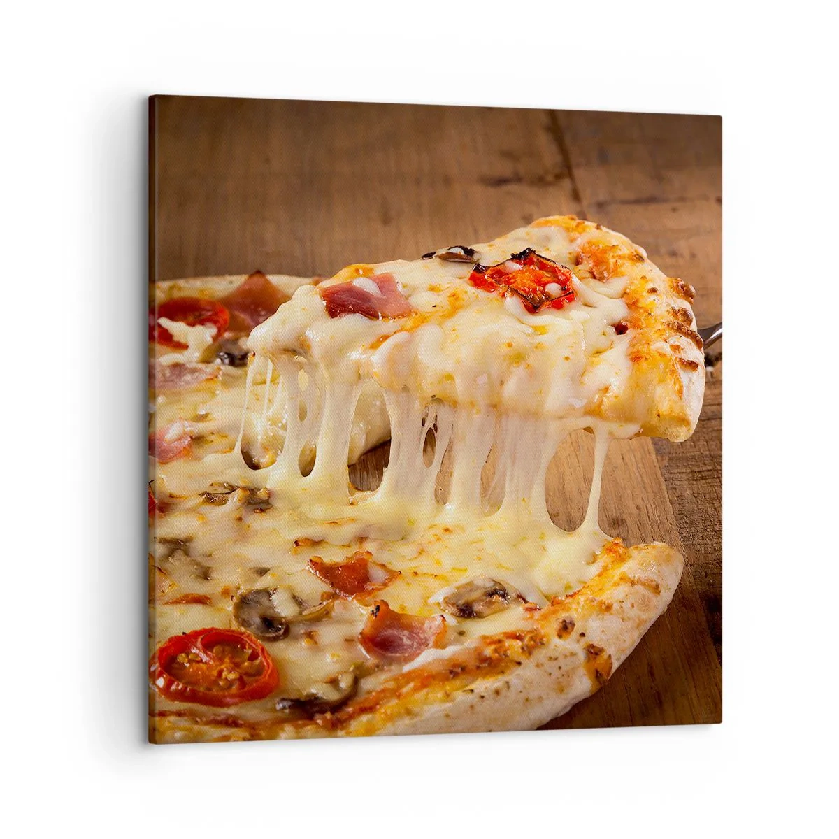 Lærredstryk - Billede på lærred - Et mesterværk af italiensk kunst - 50x50 cm