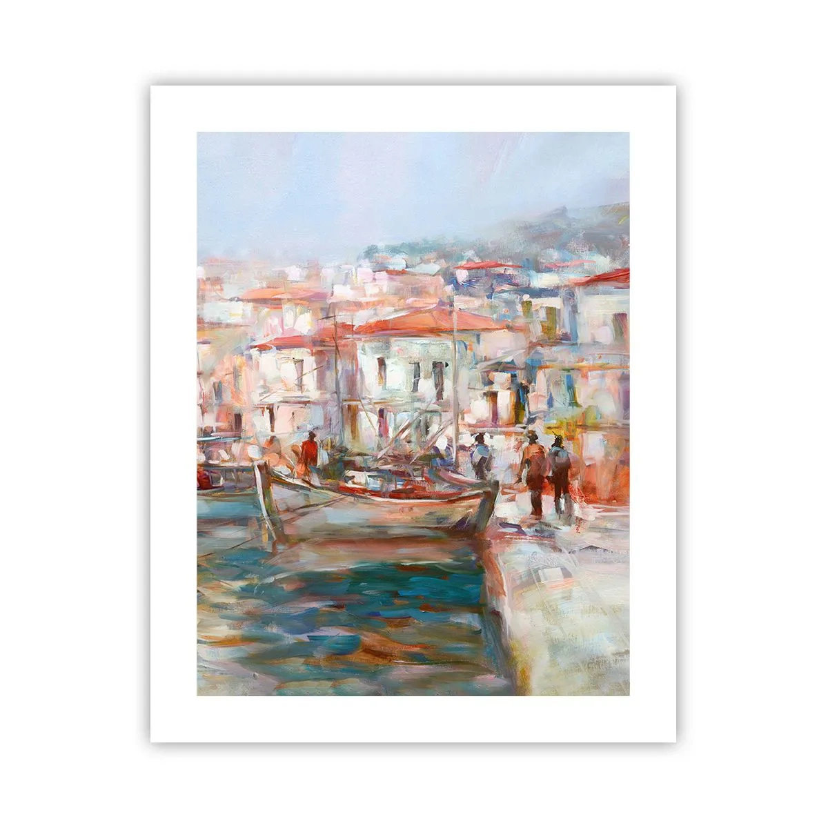 Plakat - Pastelfarvede helligdage - 40x50 cm