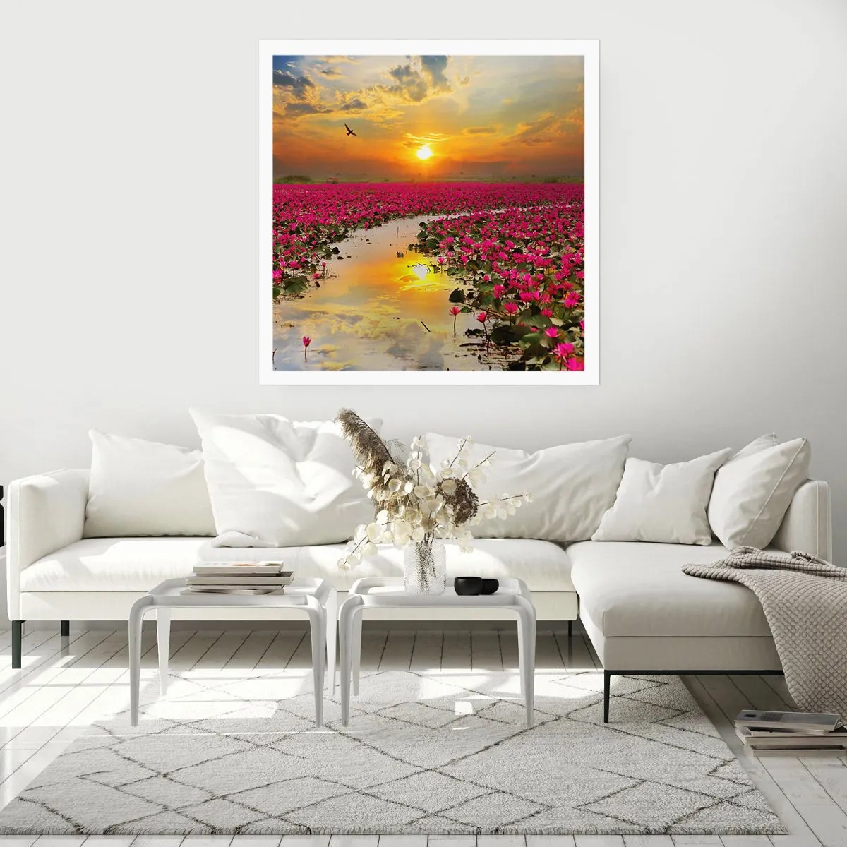 Plakat - Søens hemmelige liv - 60x60 cm