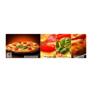 Fototapet Prøve Standard Eco - Mamma mia! - Gastronomi, Pizza, Italien - 100x30 cm