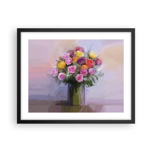 Plakat i sort ramme - Bevaret skønhed - 50x40 cm