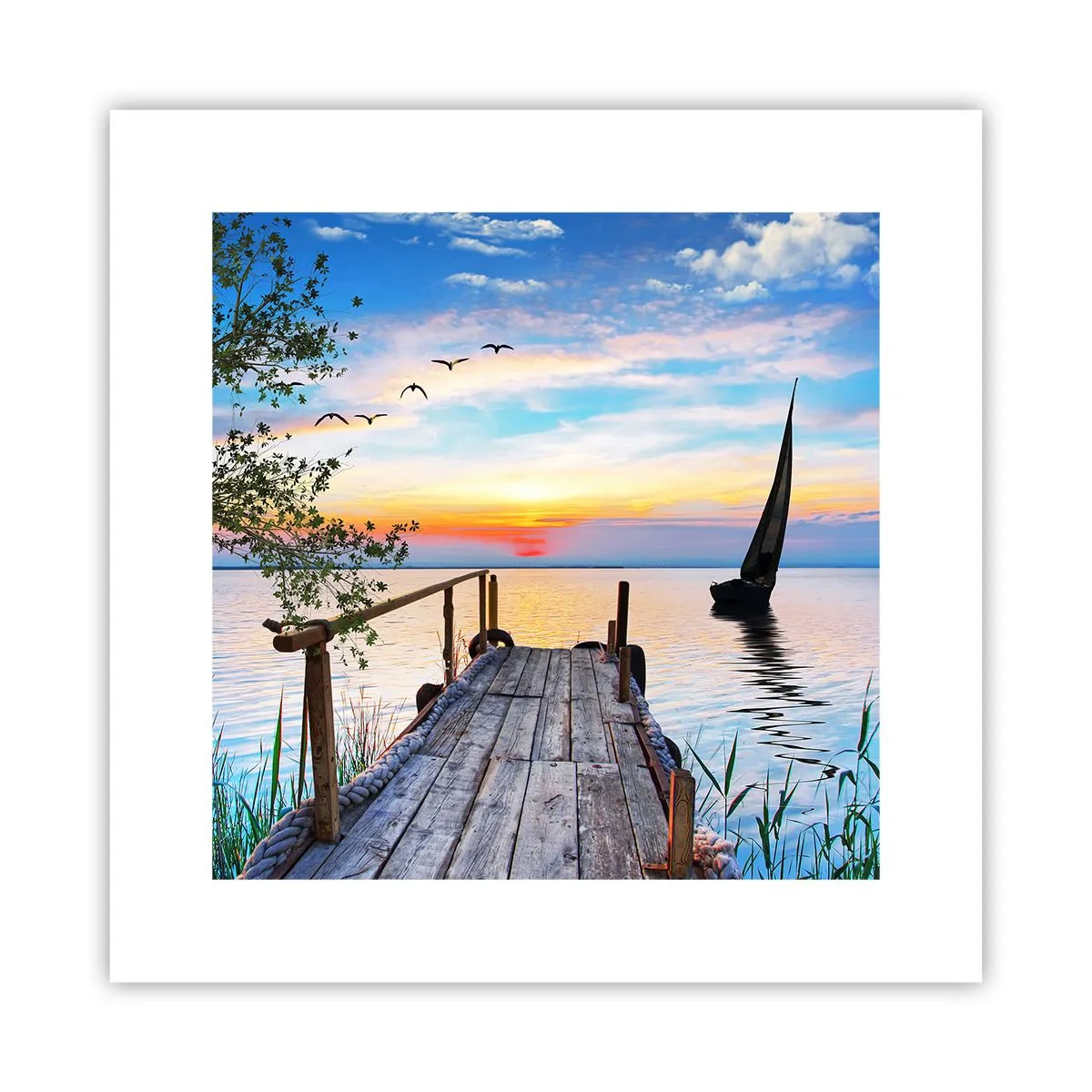 Plakat - Godaften - 30x30 cm