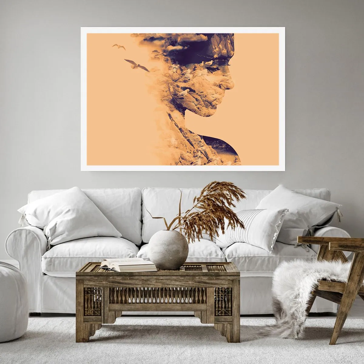 Plakat - Smuk af natur - 70x50 cm