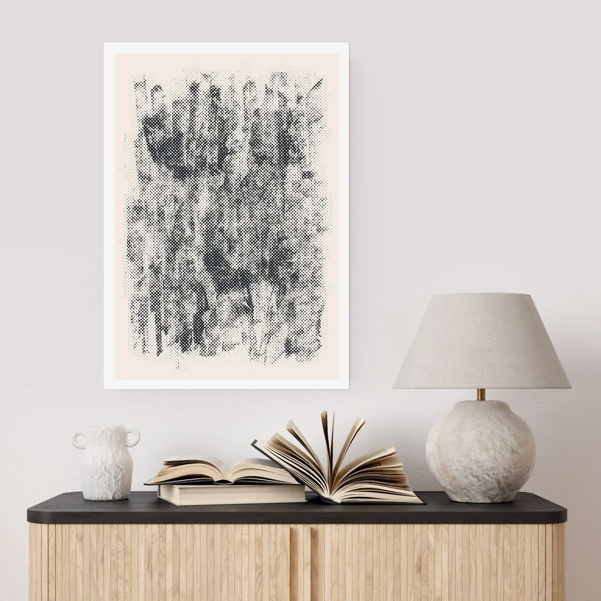 Plakat - Tågeagtig sammensætning - 61x91 cm