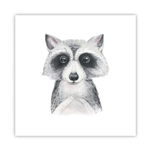 Plakat - Et øjeblik til at trække på skuldrene - 40x40 cm