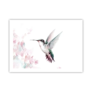 Plakat - Stoppet i flagren - 70x50 cm