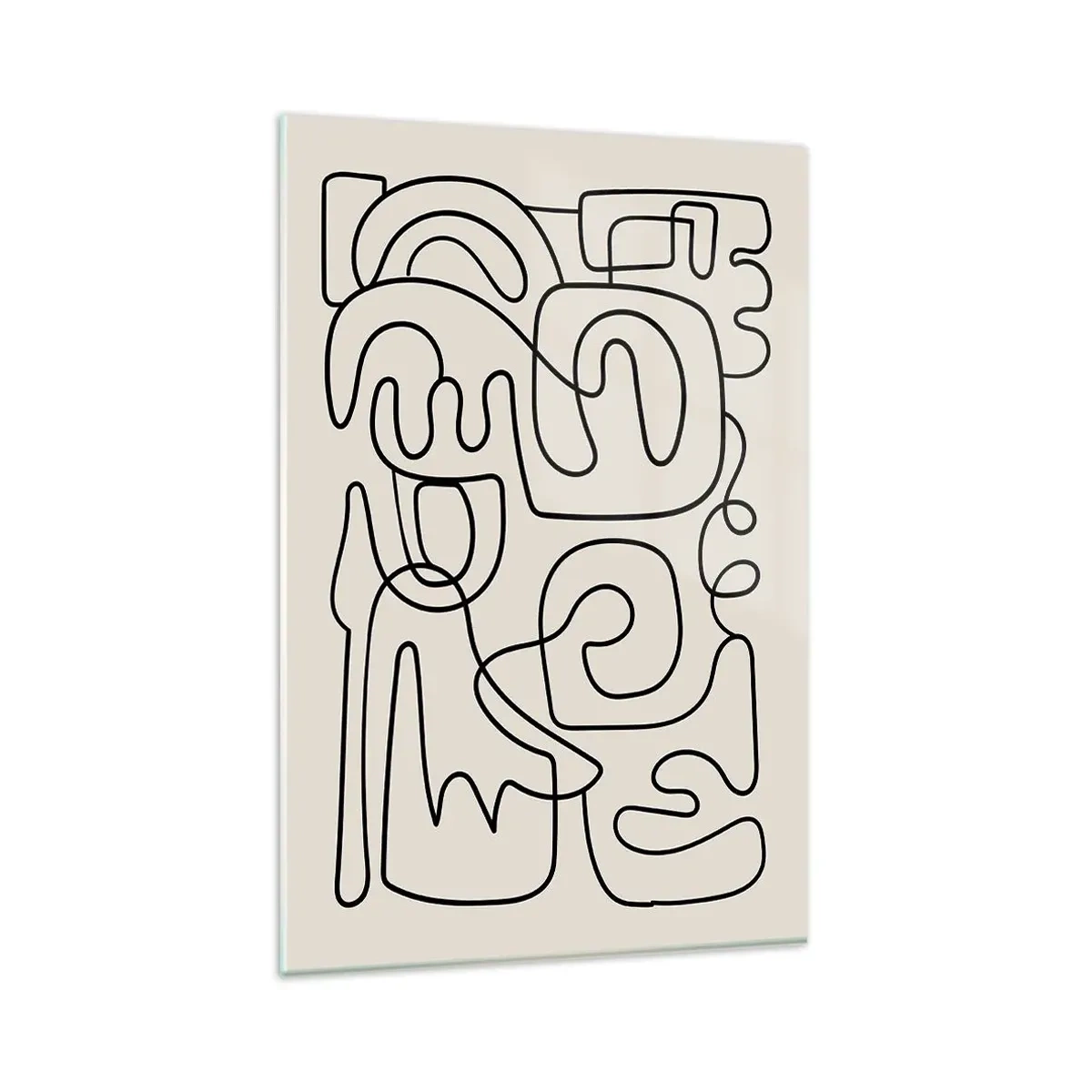 Billede på glas - På sporet - 80x120 cm