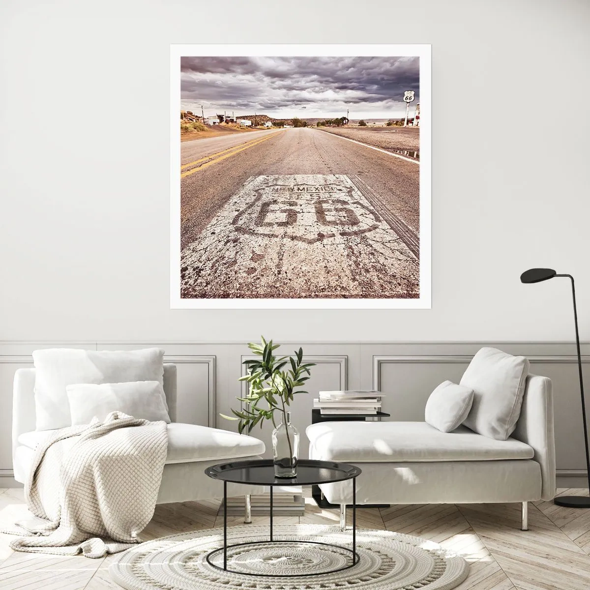 Plakat - Mother Road - amerikansk legende - 30x30 cm