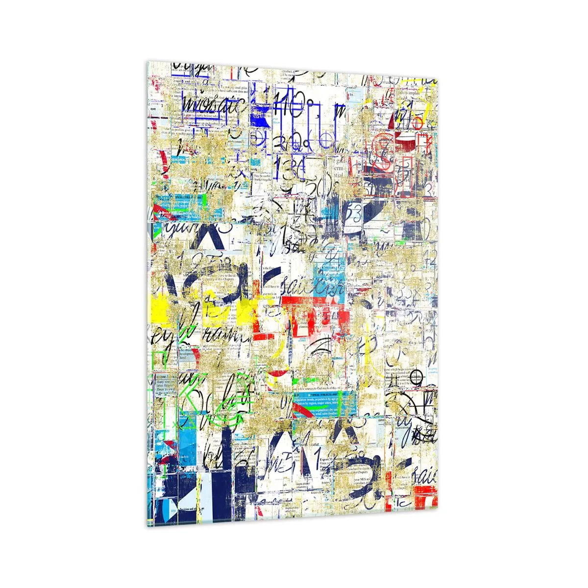 Billede på glas - Simpelthen en fryd for øjet - 50x70 cm