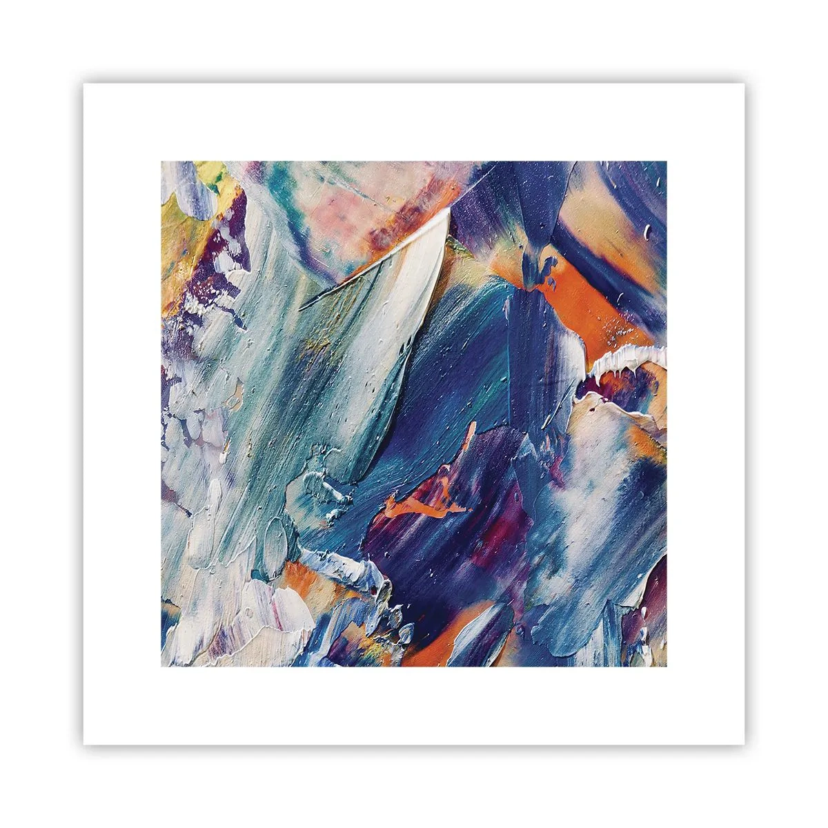 Plakat - Forvirring af farver - 30x30 cm