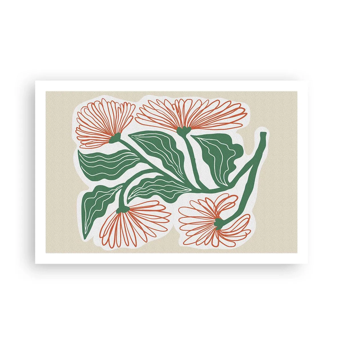 Plakat - Folkeligt og moderne - 91x61 cm