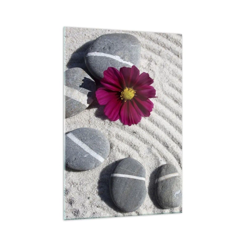 Billede på glas - Energi og ro i den magiske naturcirkel - 70x100 cm