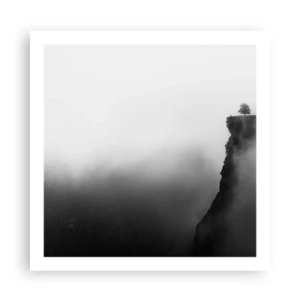 Plakat - På kanten af verden - 60x60 cm