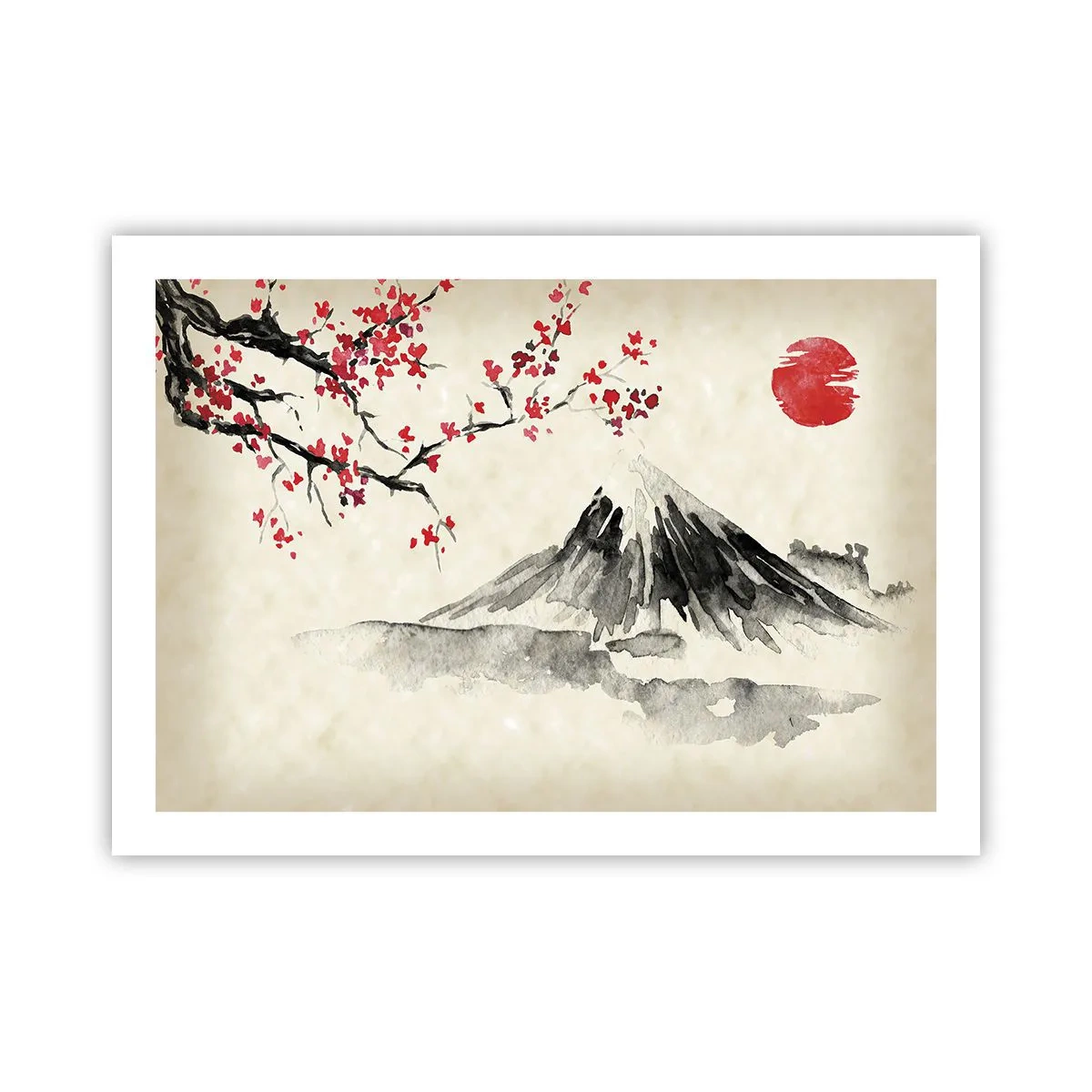 Plakat - Bliv forelsket i Japan - 70x50 cm