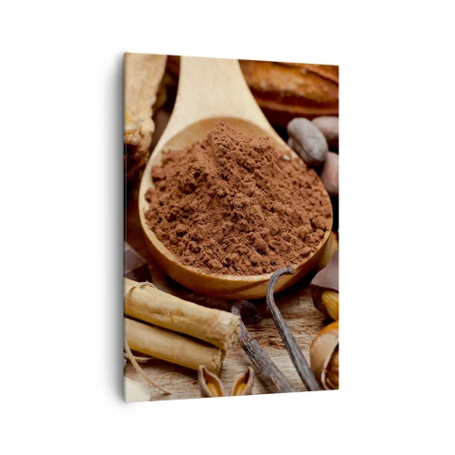 Lærredstryk - Billede på lærred - Bedst mod tristhed - 70x100 cm