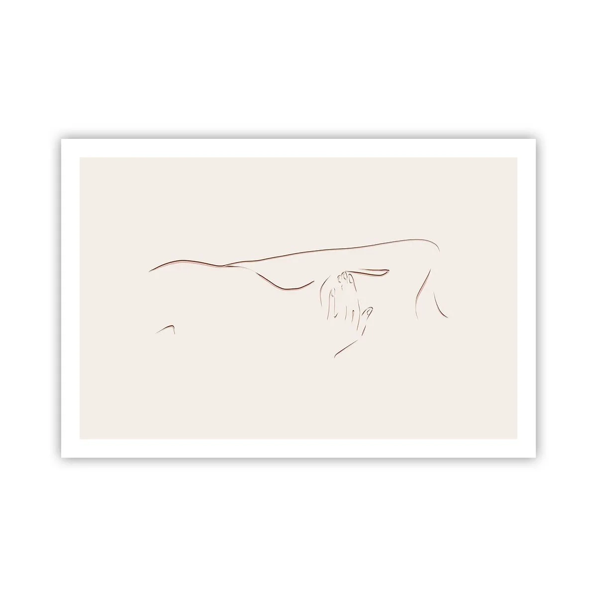 Plakat - Begærets form - 91x61 cm