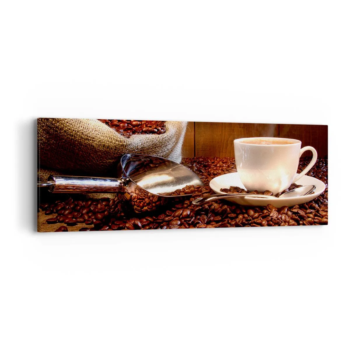 Lærredstryk - Billede på lærred - Kan du lugte det? - 90x30 cm