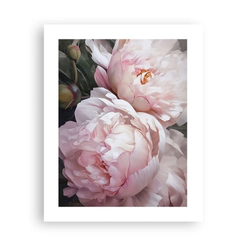 Plakat - Fastlåst i blomstring - 40x50 cm