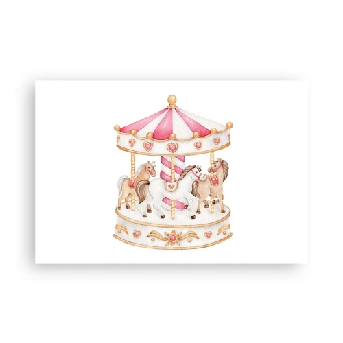 Plakat - Barndommens søde verden - 91x61 cm