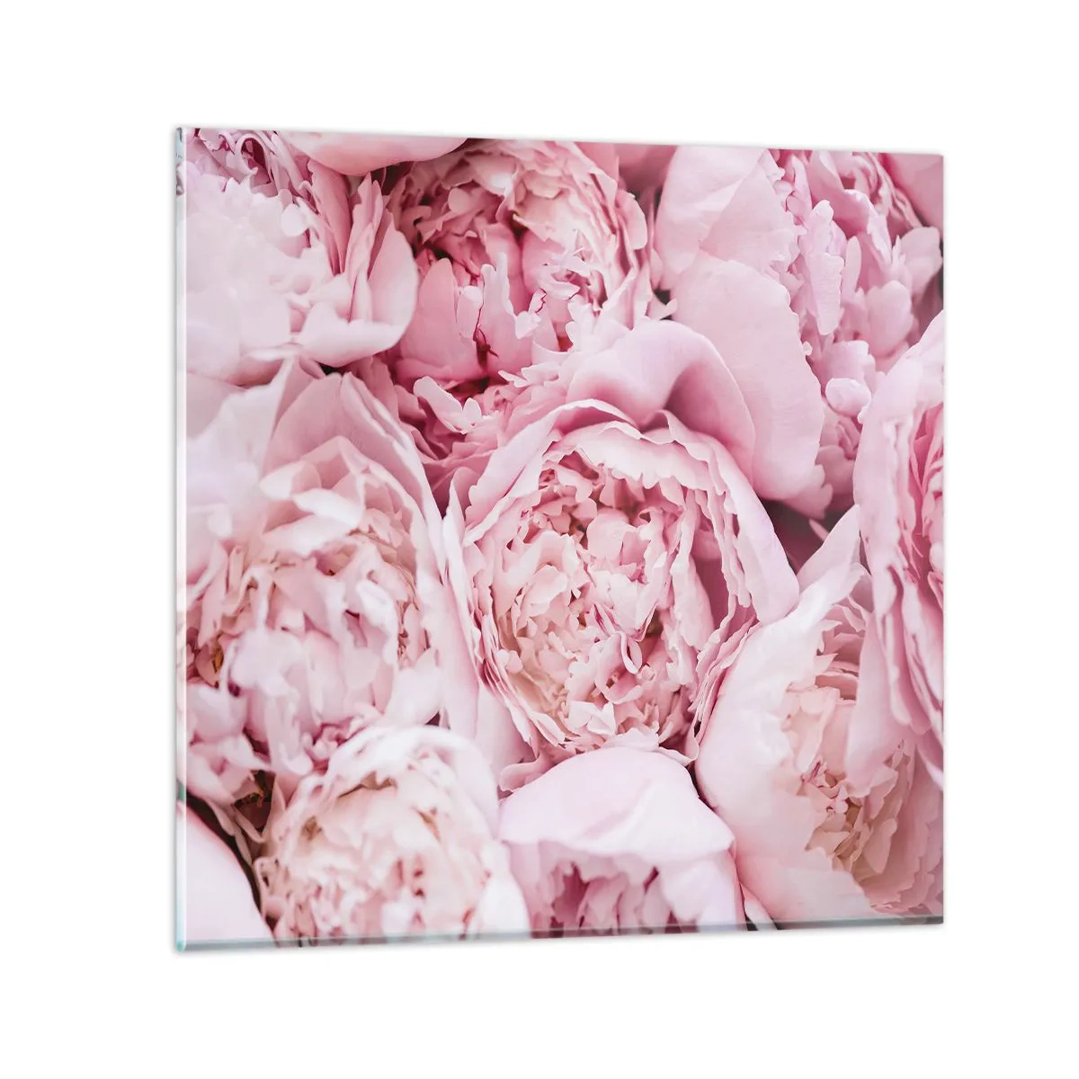 Billede på glas - Hyggeligt og velduftende - 70x70 cm