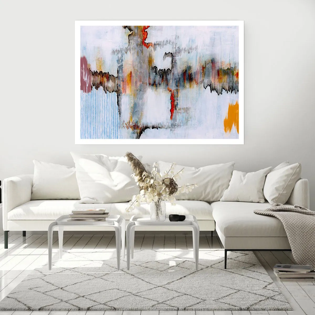 Plakat - En pind på vandet - 50x40 cm