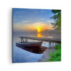 Lærredstryk - Billede på lærred - Hvordan det almindelige bliver til noget magisk - 50x50 cm