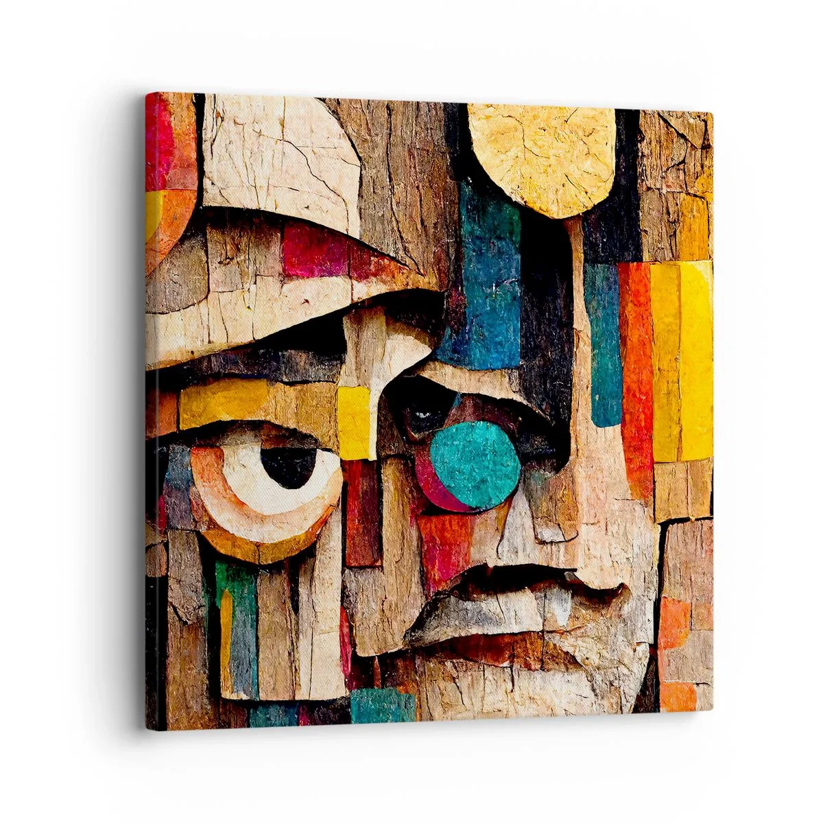 Lærredstryk - Billede på lærred - Jeg kan se dig... - 30x30 cm