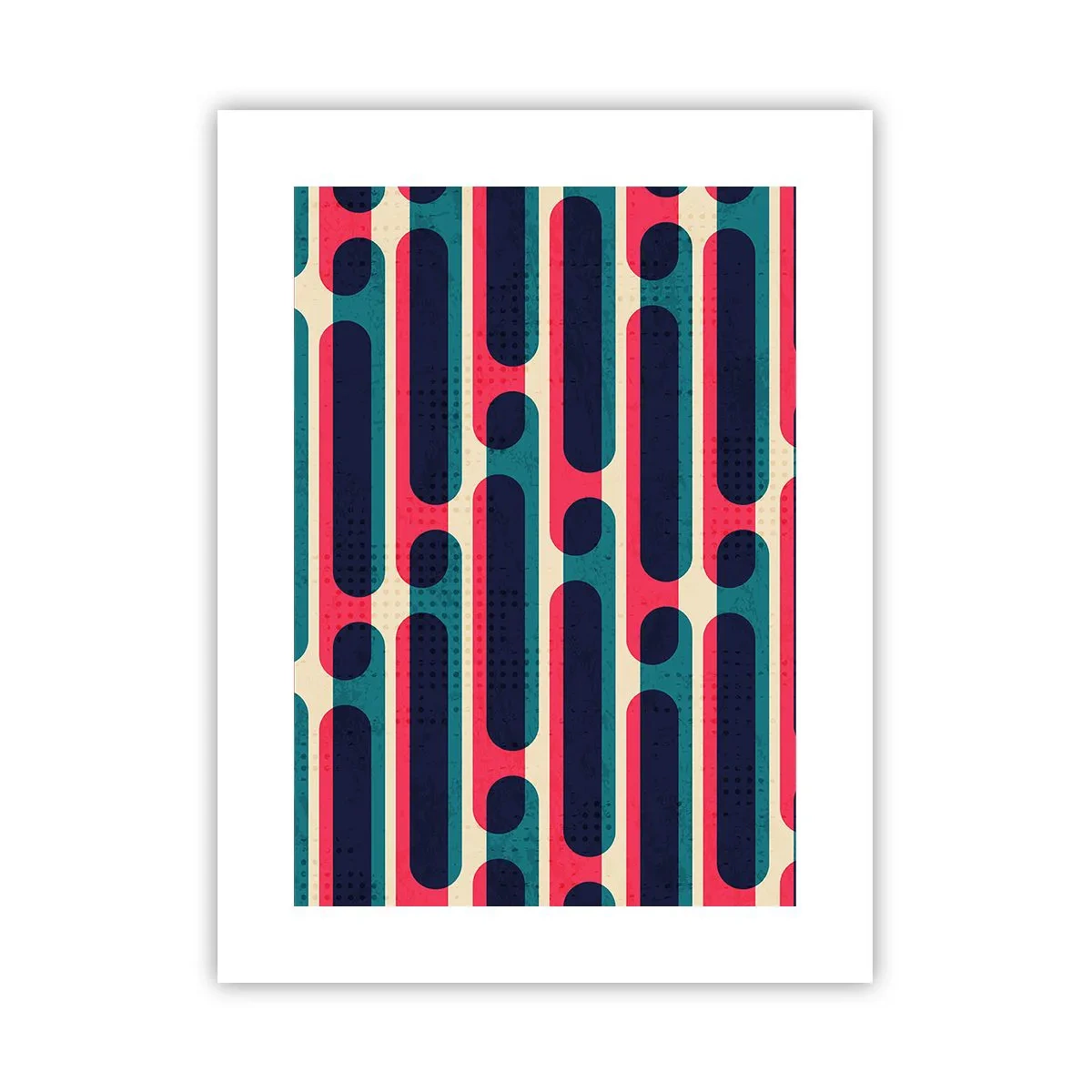 Plakat - Indad og fremad - 30x40 cm