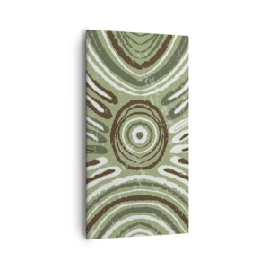 Lærredstryk - Billede på lærred - Eksplosion af følelser - 55x100 cm