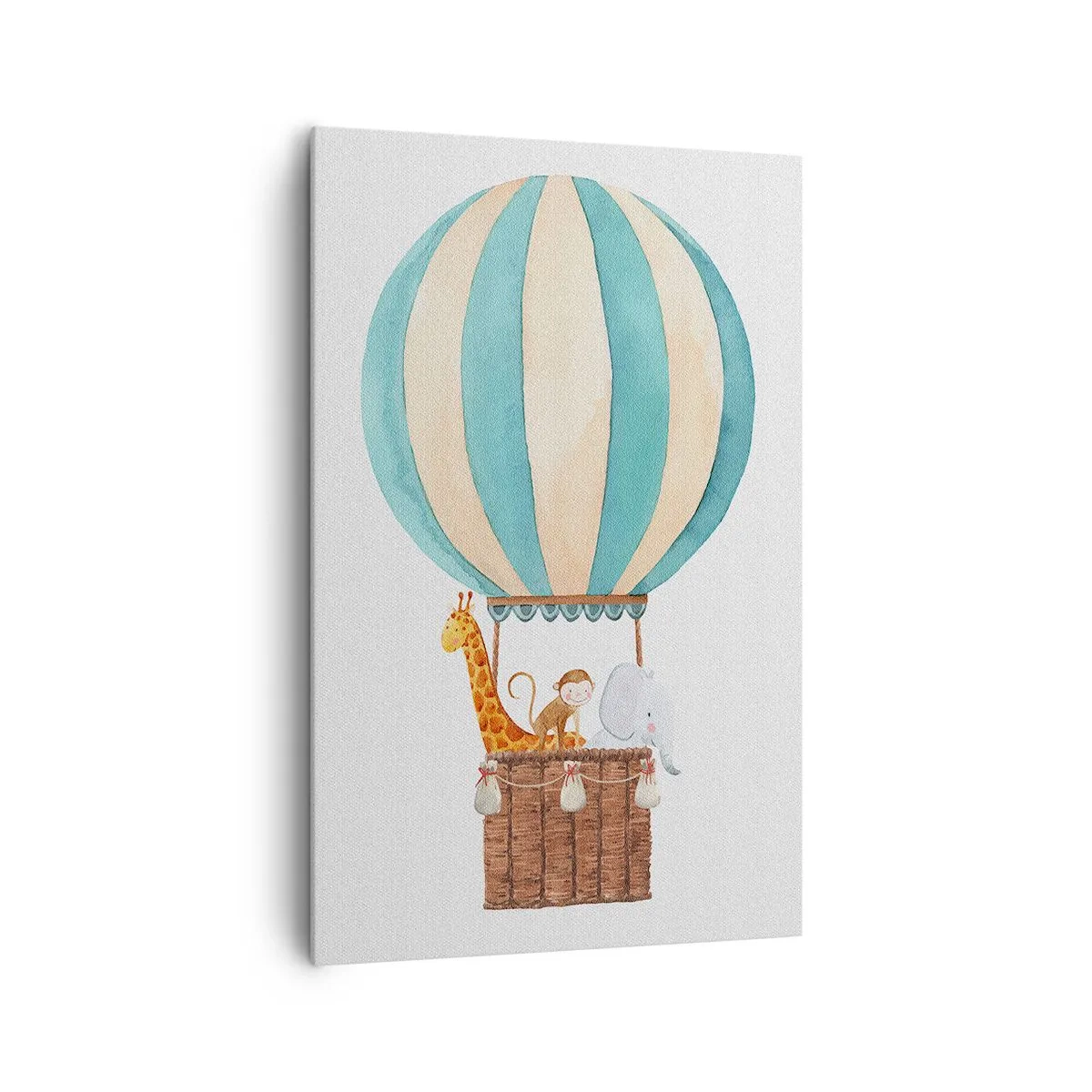 Lærredstryk - Billede på lærred - Fantastisk tur - 80x120 cm