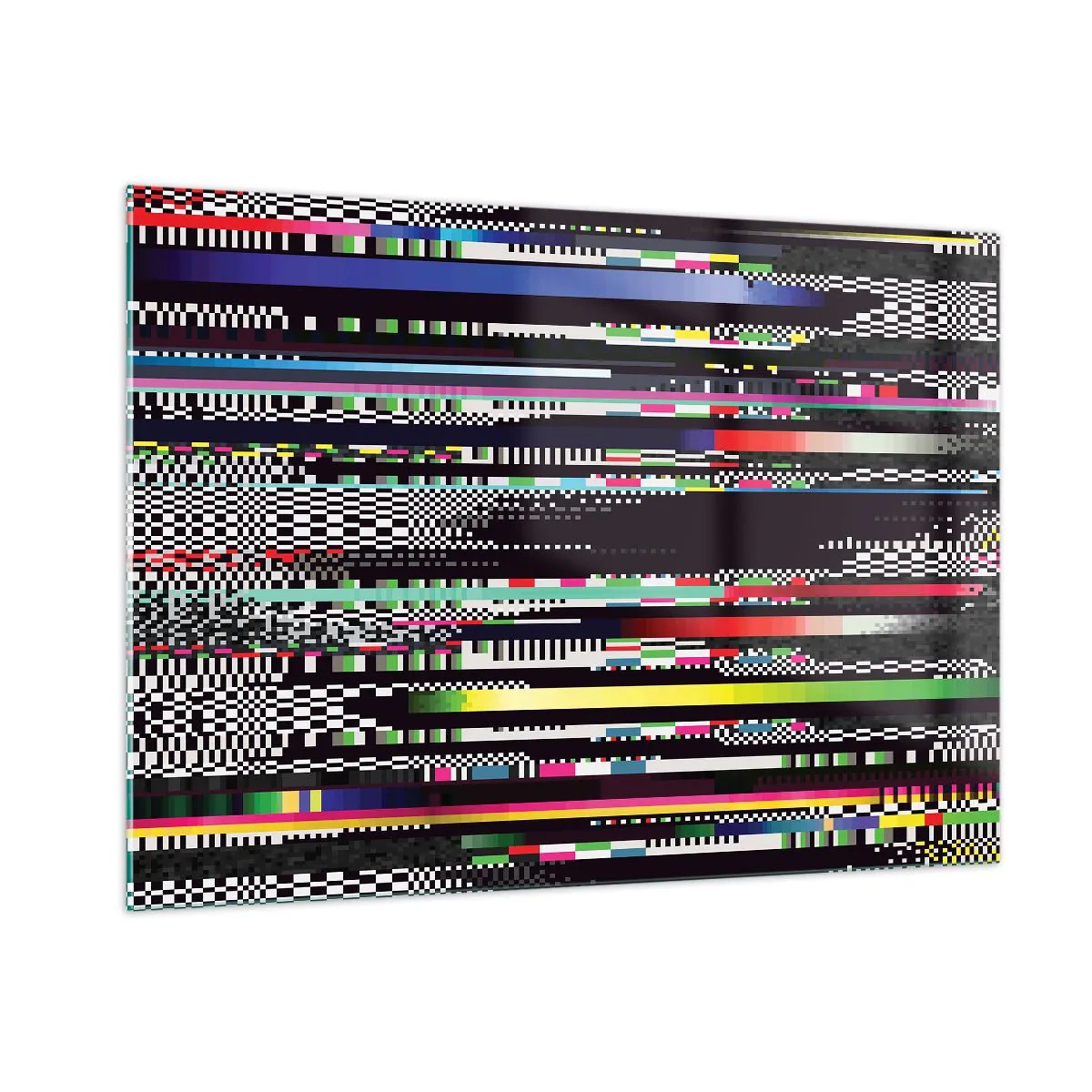 Billede på glas - Det kontrollerede billede af virkeligheden - 100x70 cm