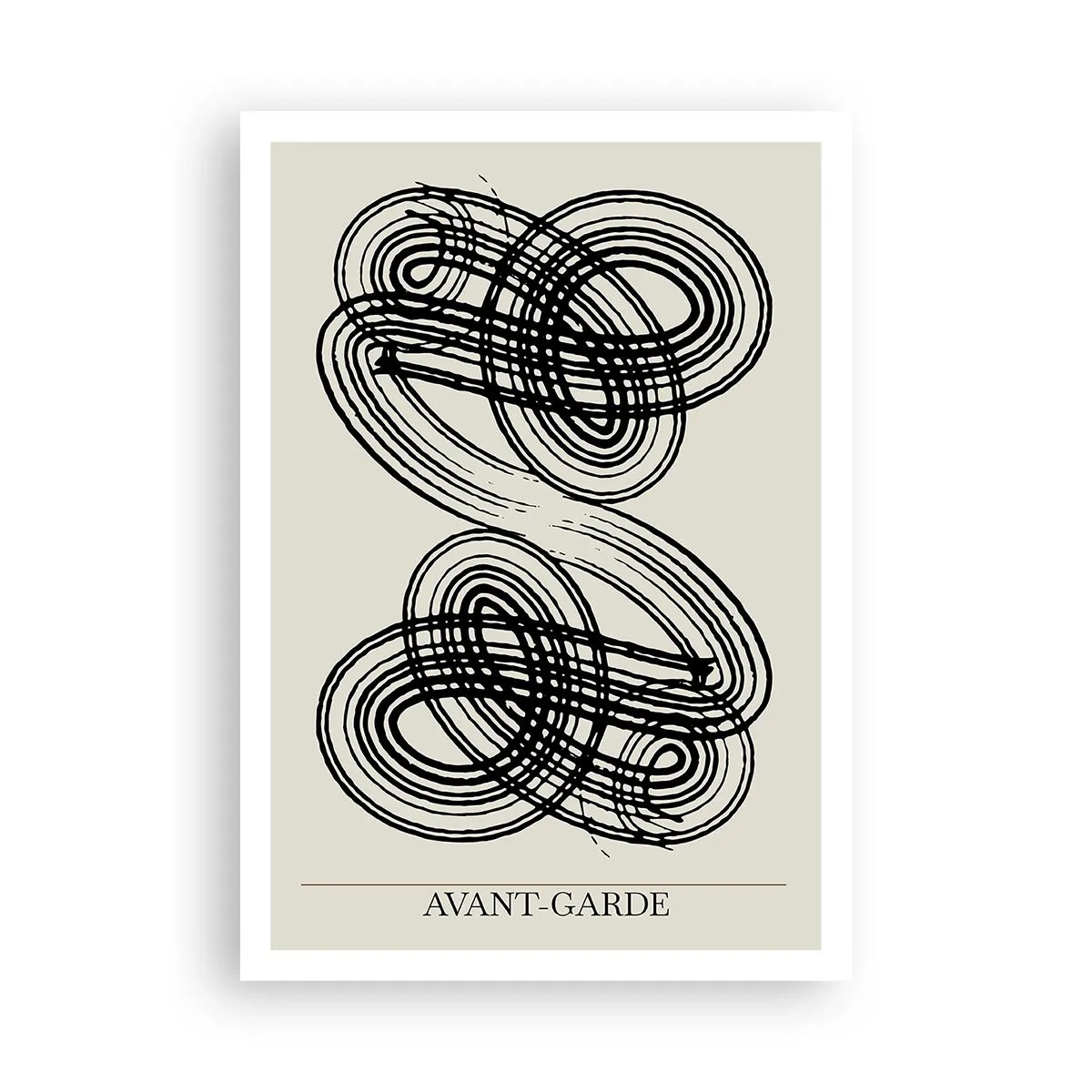 Plakat - Det kom ud spontant - 70x100 cm