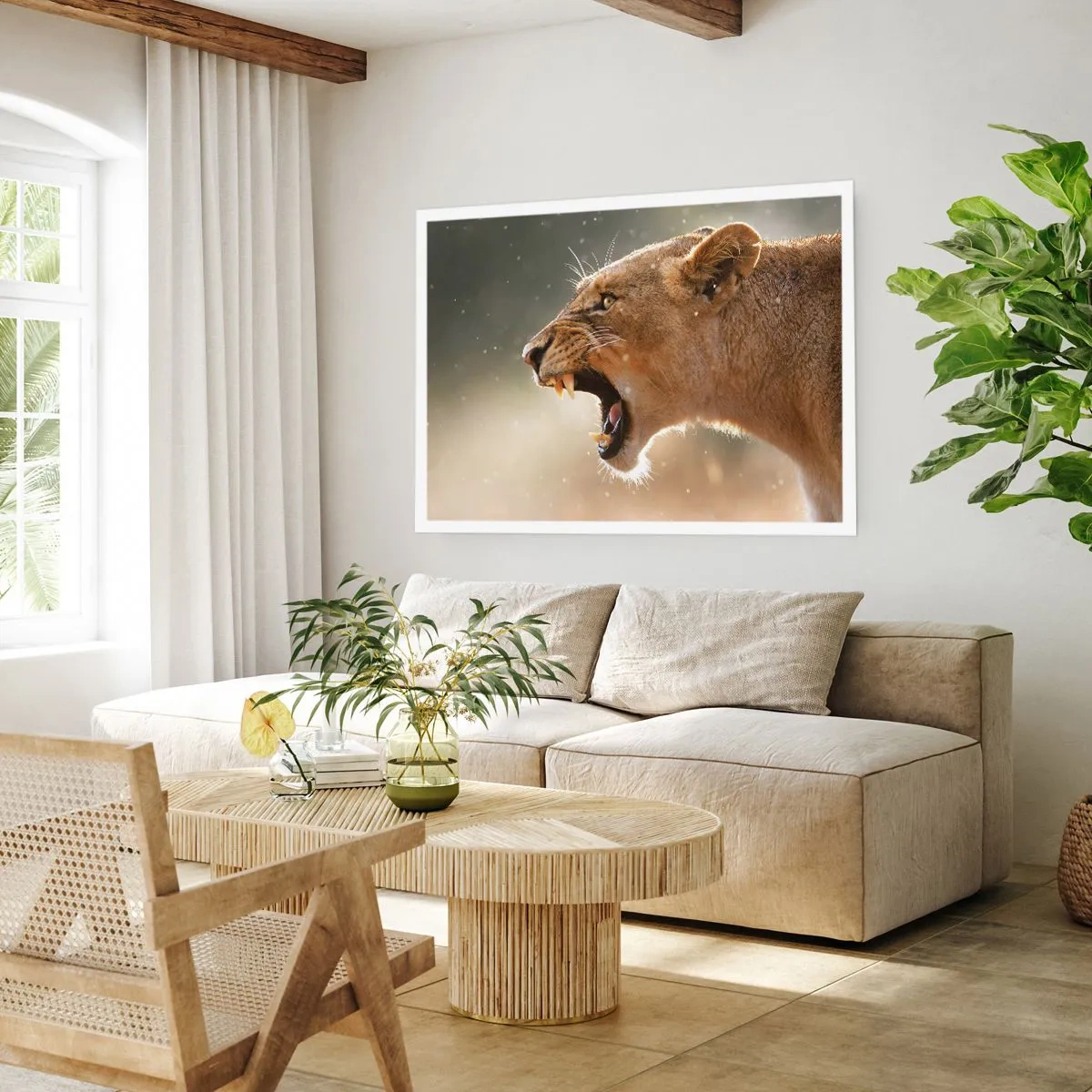 Plakat - Prøv ikke at lytte - 70x50 cm