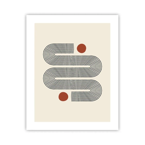 Plakat - Fra start til slut - 40x50 cm