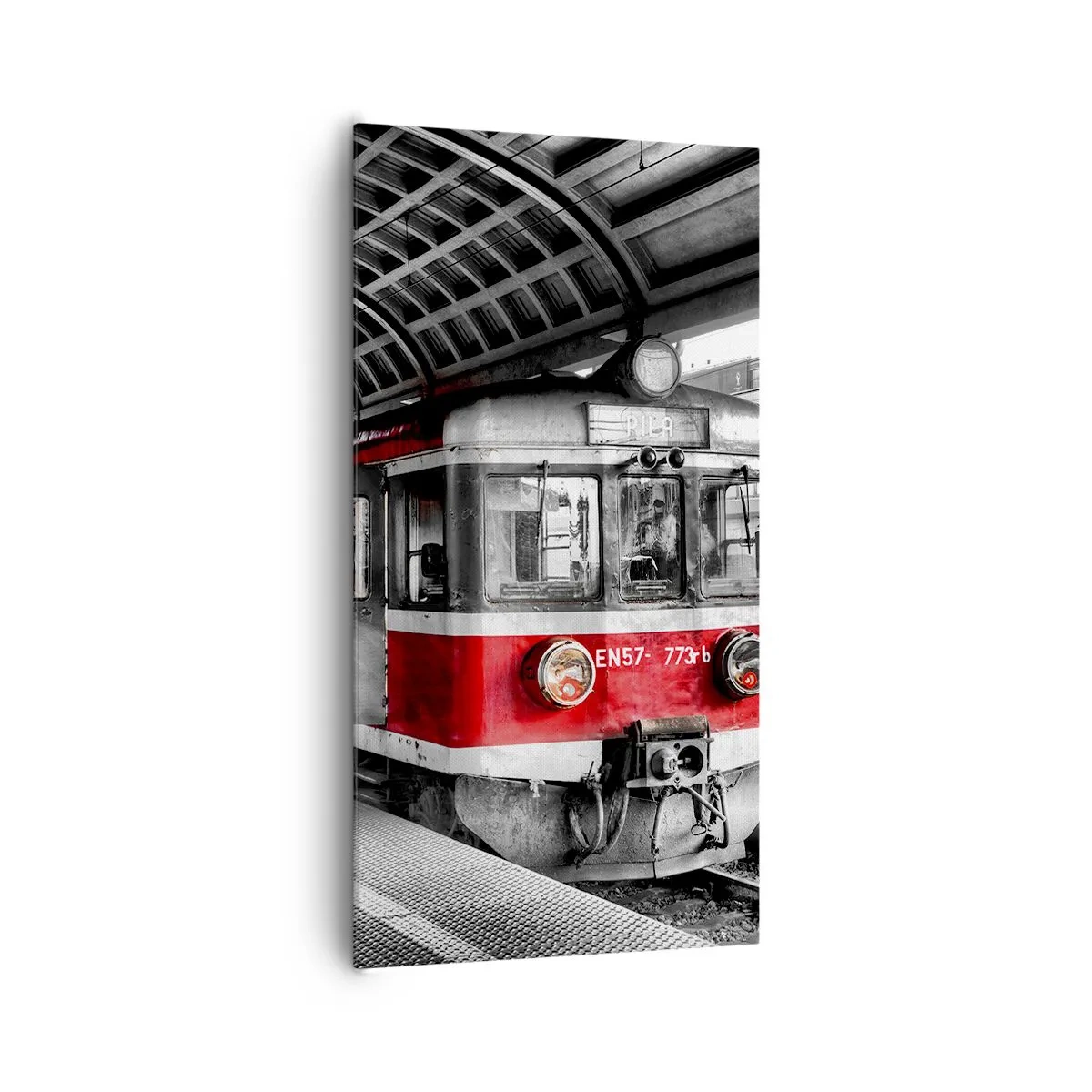 Lærredstryk - Billede på lærred - Måske en rejse for livet? - 65x120 cm