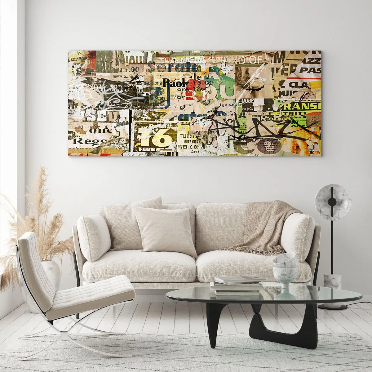 Billede på glas - Åh, det er ved at ske... - 90x30 cm