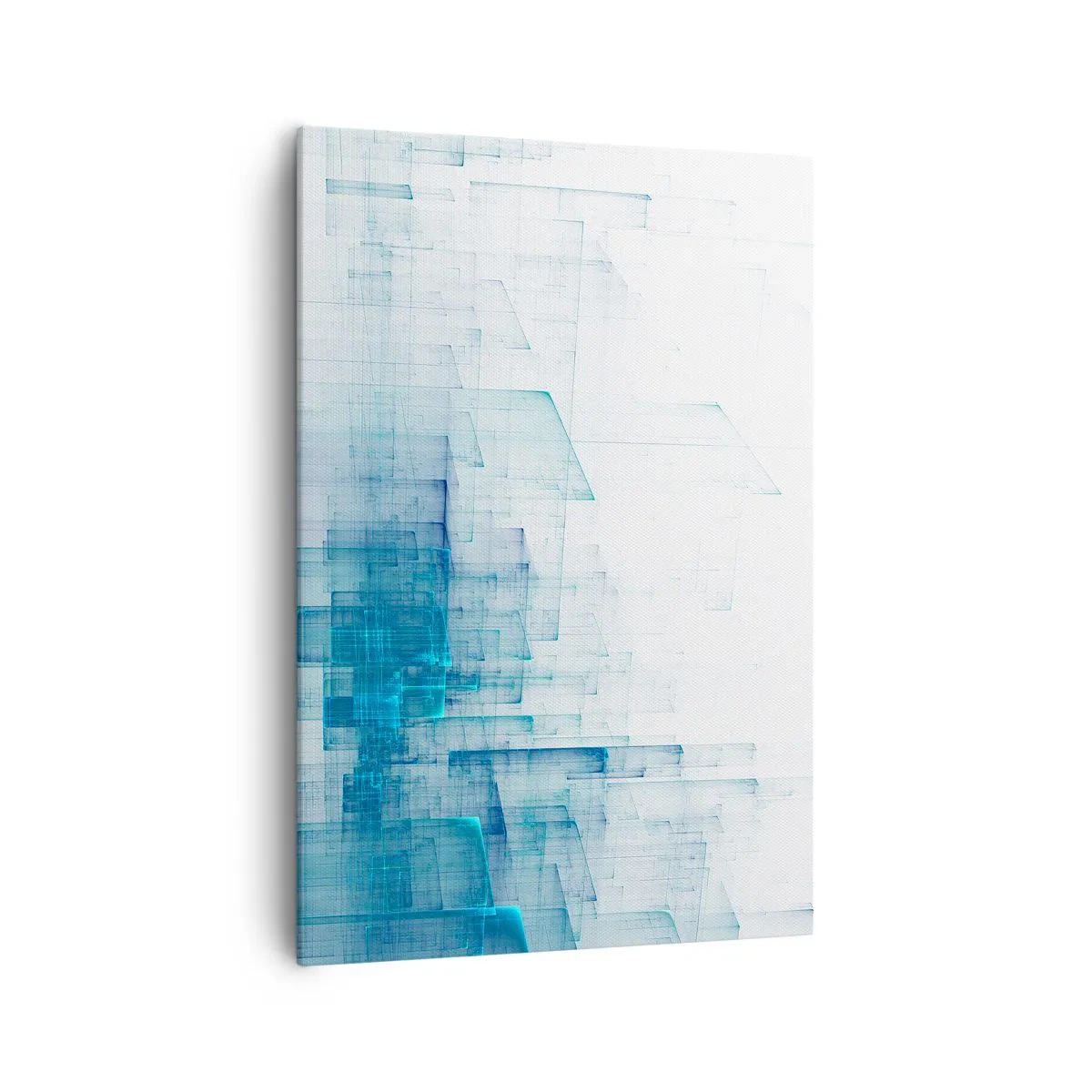 Lærredstryk - Billede på lærred - Hvordan rummet blev til - 70x100 cm