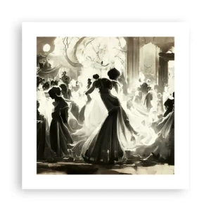 Plakat - Den store maskerade - 40x40 cm