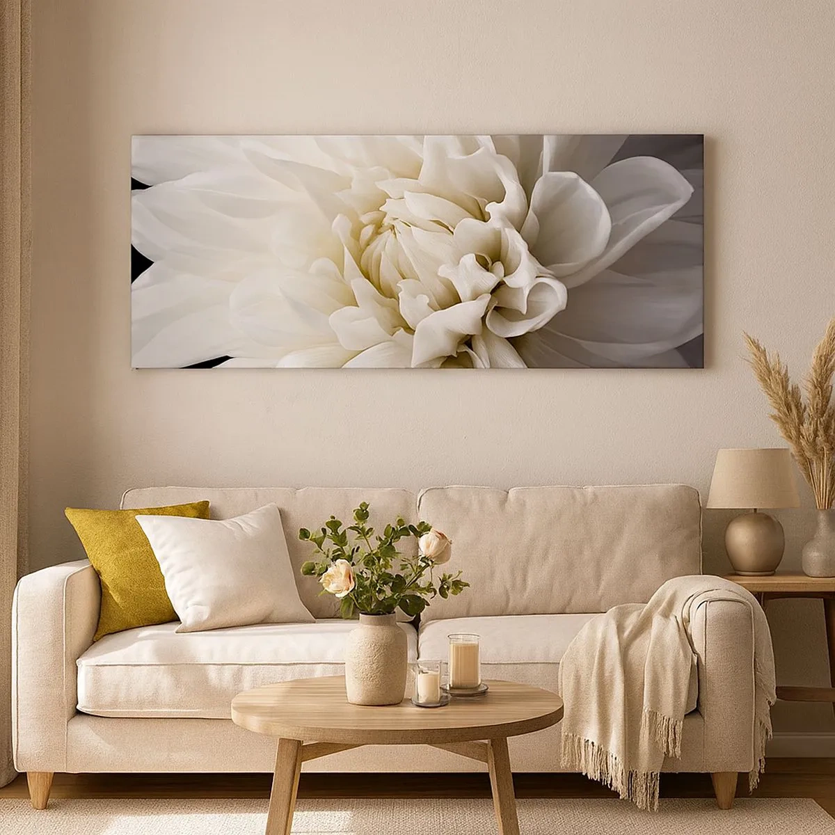 Lærredstryk - Billede på lærred - Morgenbrud - 100x40 cm