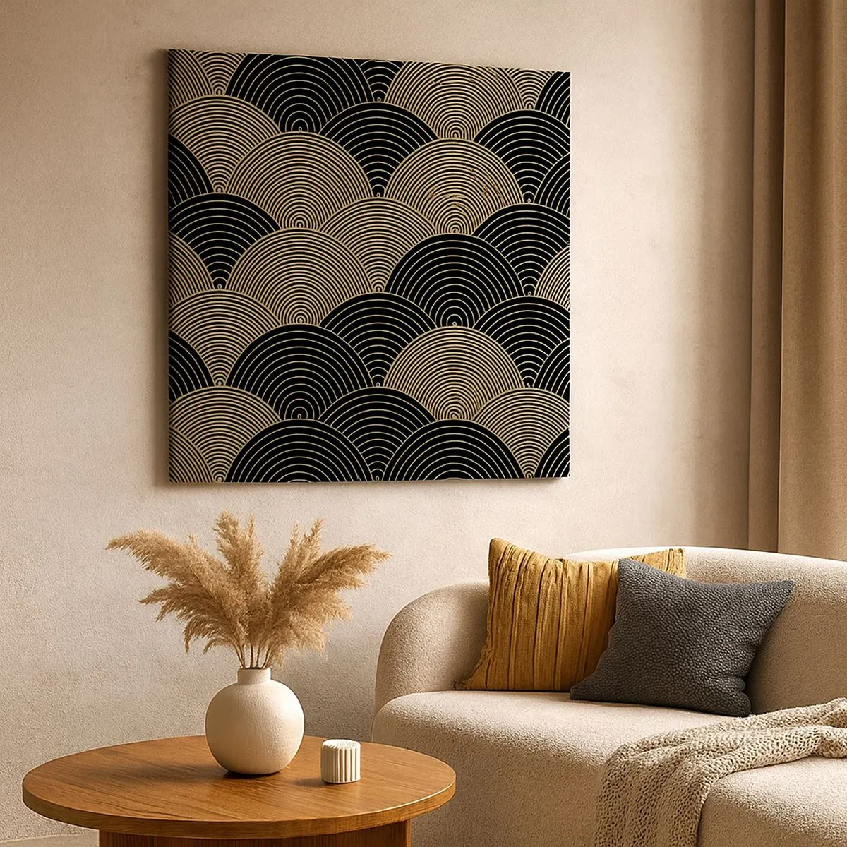 Lærredstryk - Billede på lærred - Enhed i mangfoldighed - 30x30 cm