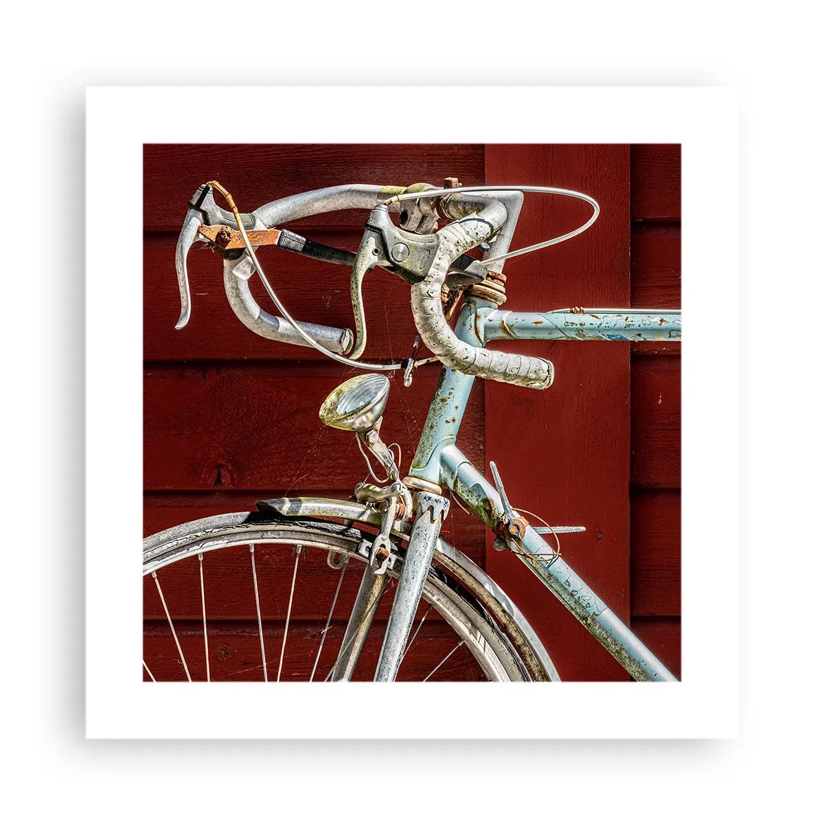 Plakat - Skabt til at sejre - 40x40 cm