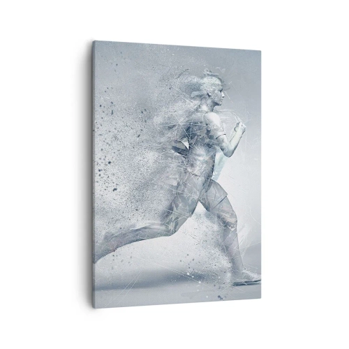 Lærredstryk - Billede på lærred - Krystalklar energi - 50x70 cm
