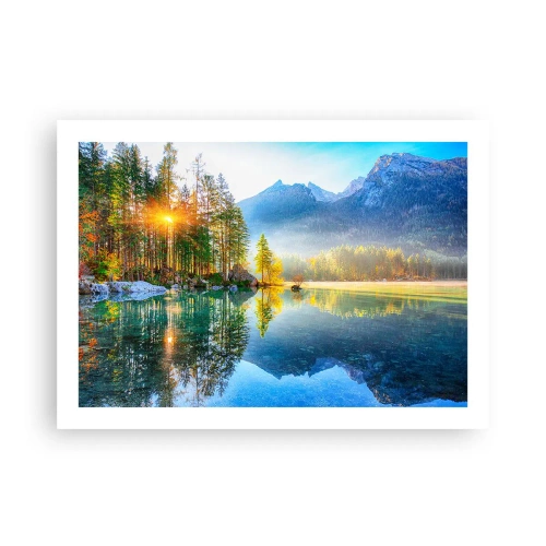 Plakat - Majestæt og sødme - 70x50 cm